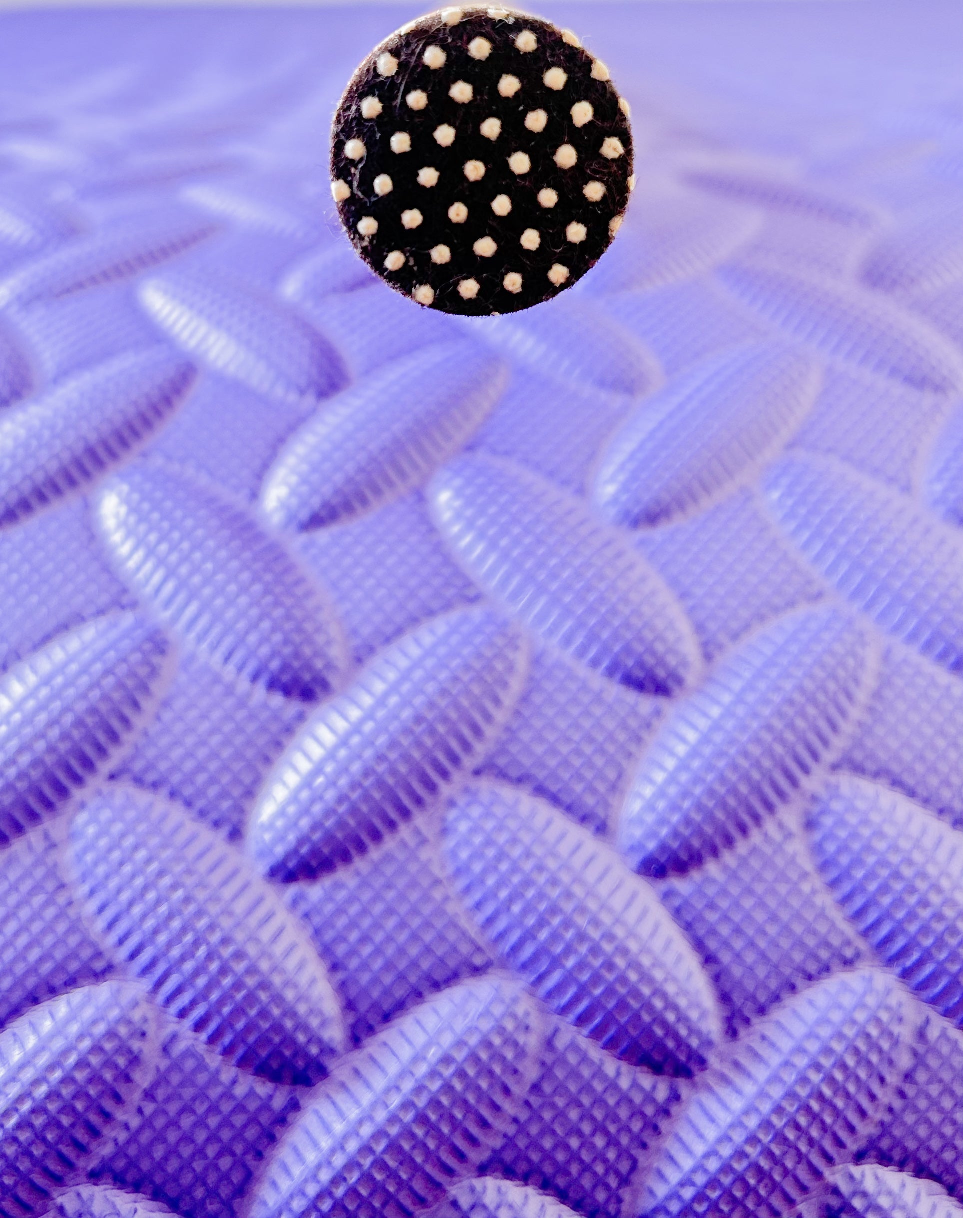 Amortecedor emborrachado para bastão de equilíbrio